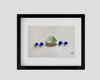 Sea Glass Butterflies, Sea Glass Butterfly Art, Mini Sea Glass