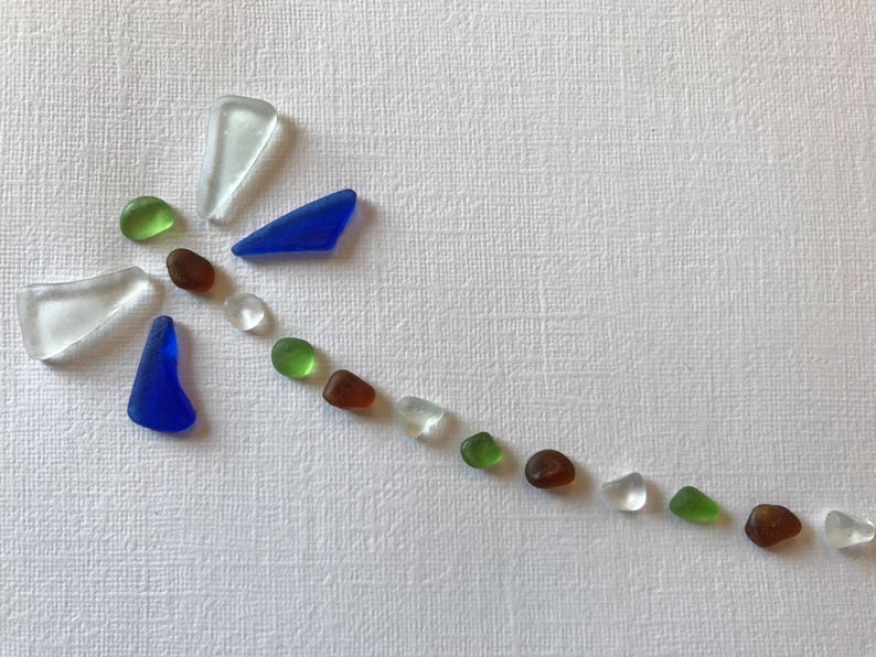 FRAMED Sea Glass Art Picture. Customize and Personalize to Create a One
