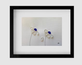 Sea Glass Butterflies, Sea Glass Butterfly Art, Mini Sea Glass