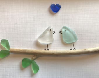UNFRAMED Sea Glass Art Picture. Customize and Personalize to Create a  Unique One of a Kind Gift for Any Occasion Such as Wedding, Baby, Etc -   Canada
