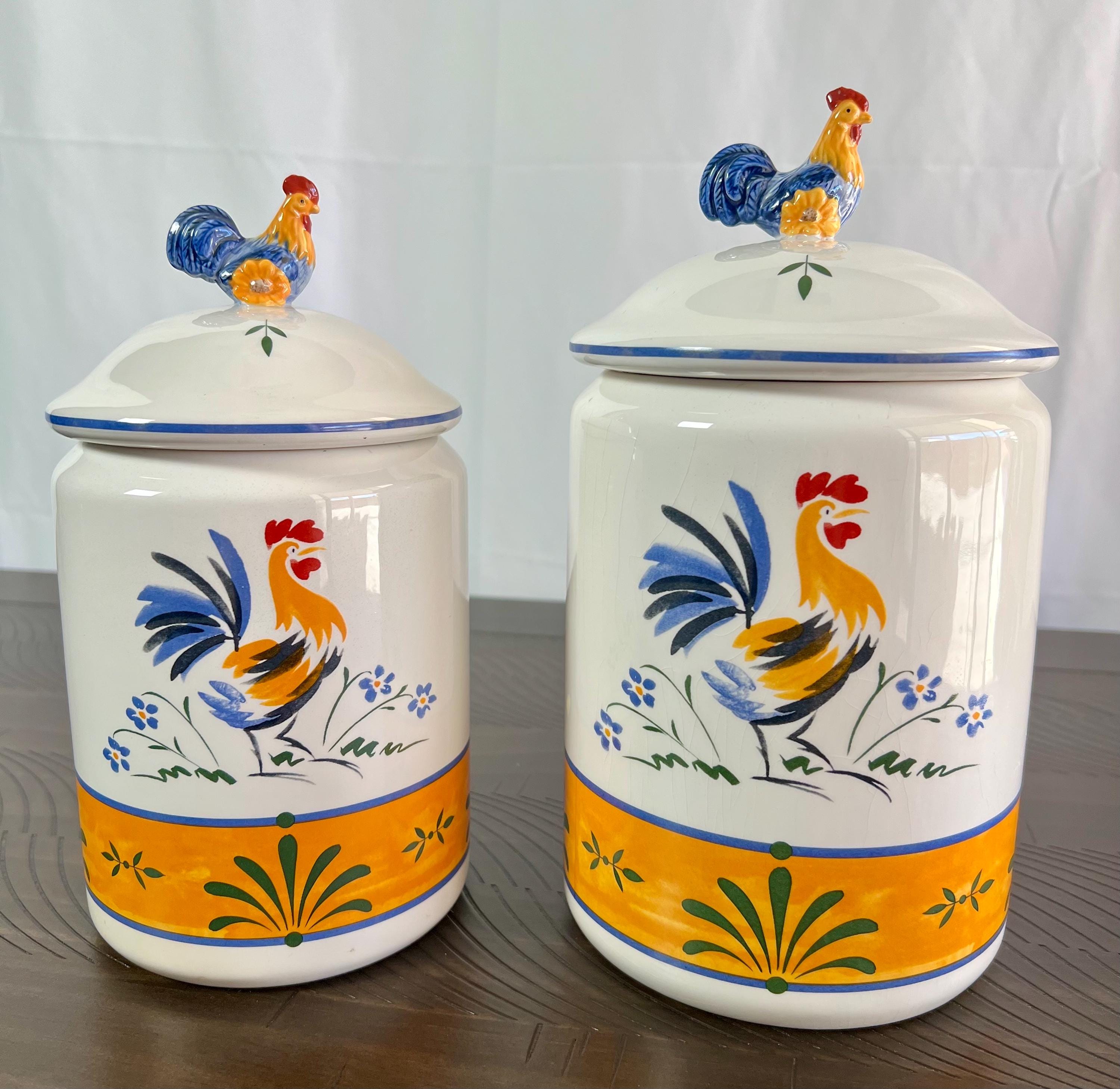 Avon Rooster Canister - Etsy