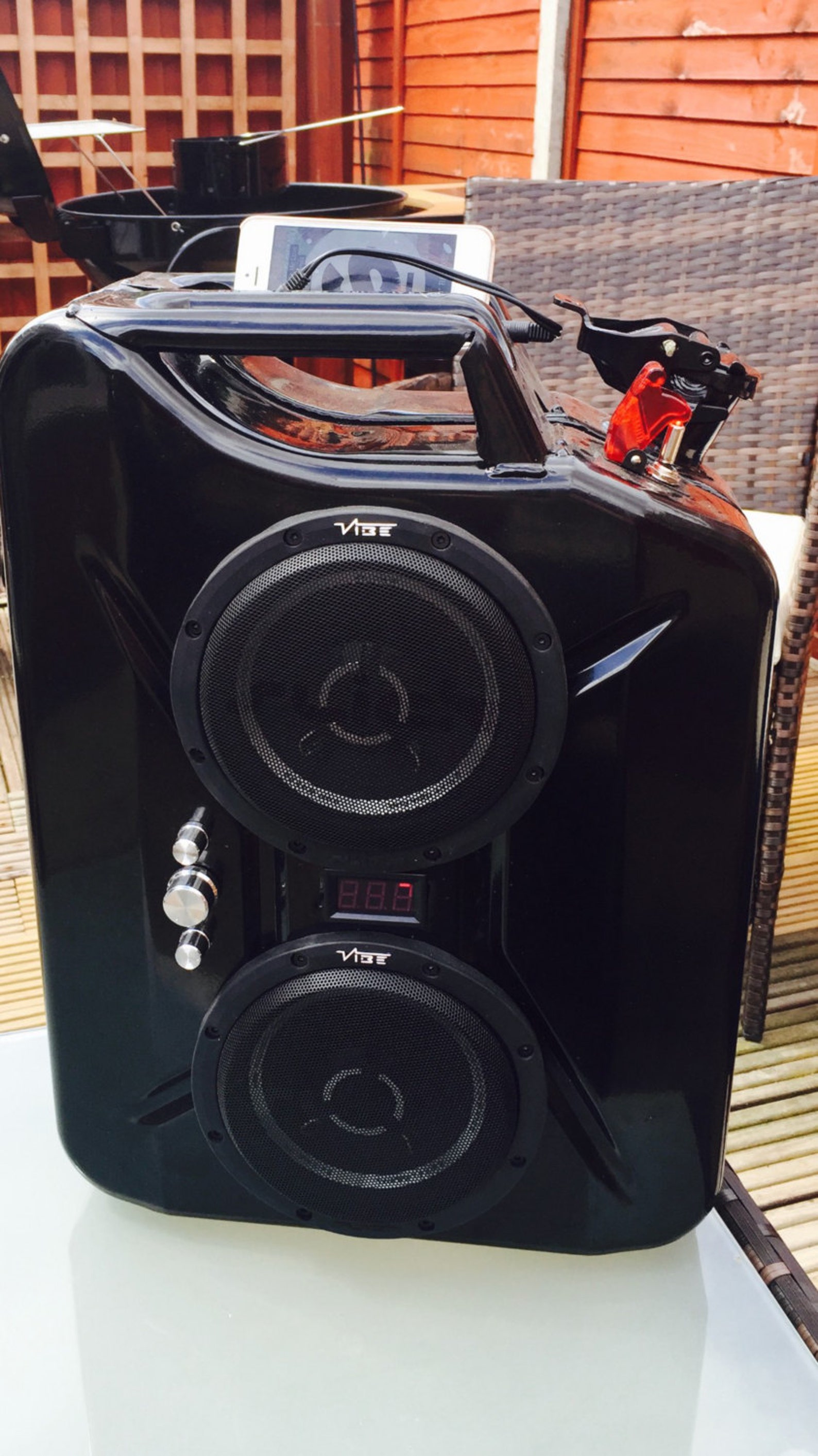 Jerry Can Boom Box Mp3 Player Portable Speakers Etsy UK