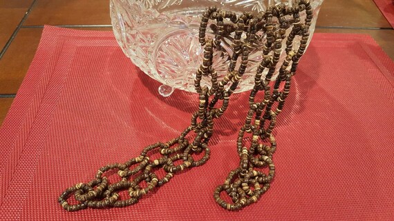 Wooden Beaded Necklace - image 5