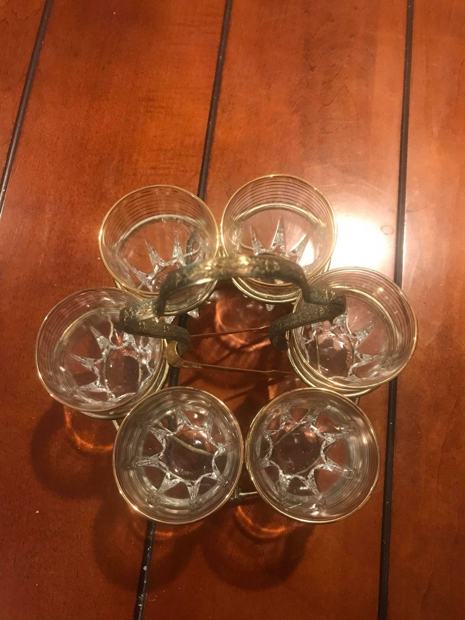 Vasos para beber con bandeja de transporte | Etsy