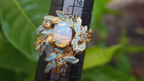 18kt Gold Electroplated Ring
