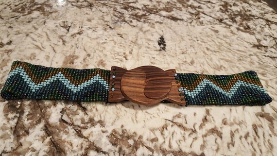 Beaded Elastic Belt Vintage - image 7