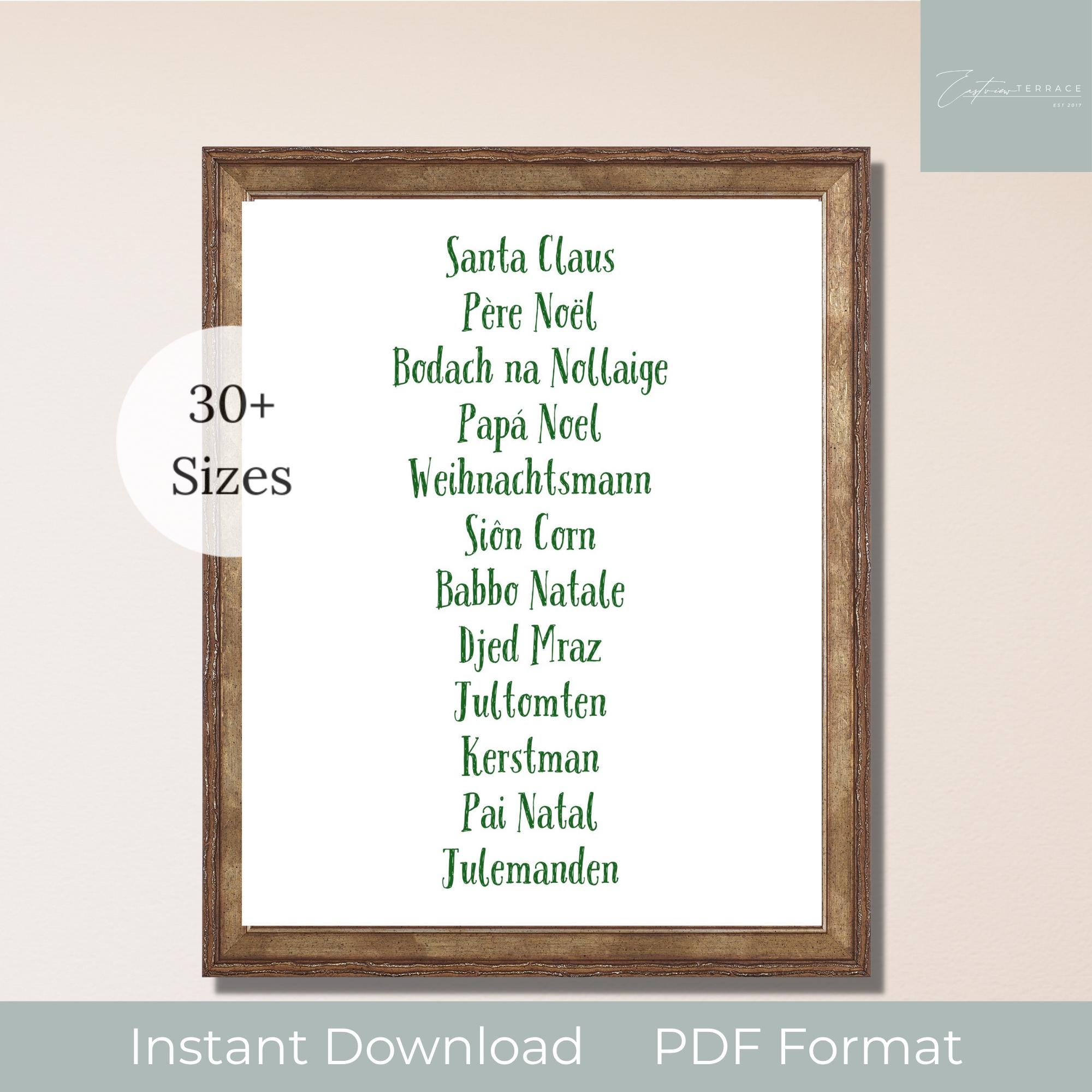 Portugal Santa Claus - Etsy