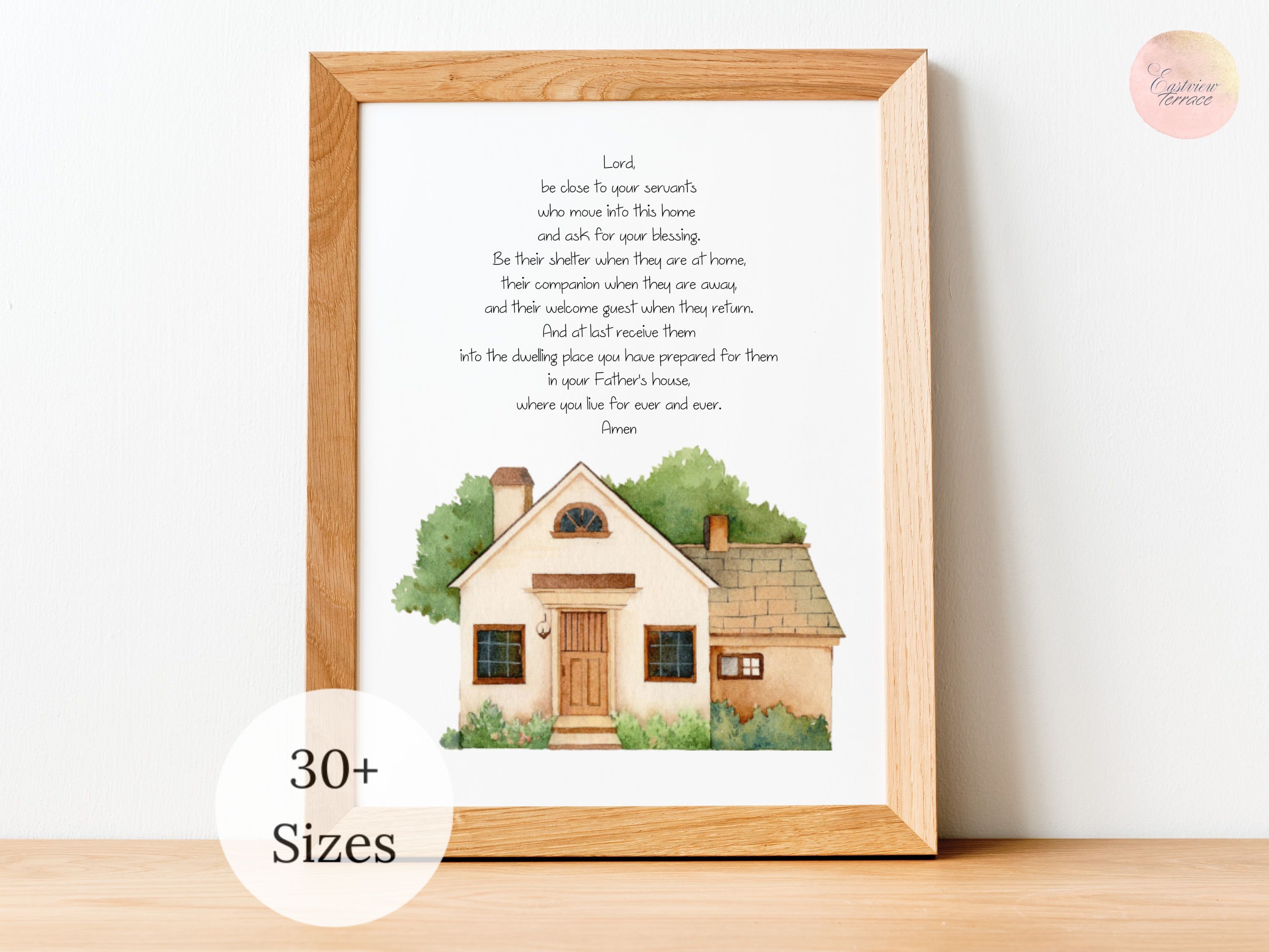 Blessing of a New Home Digital Print, Housewarming Gift, New House ...