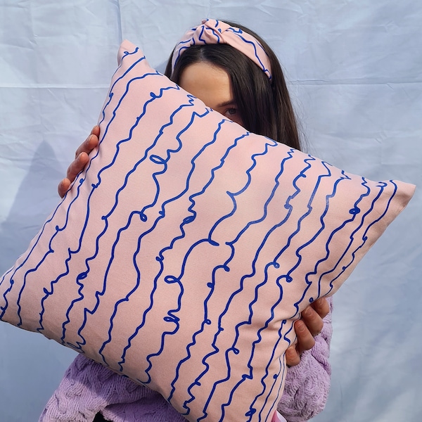 Screen Print Pillow Etsy UK