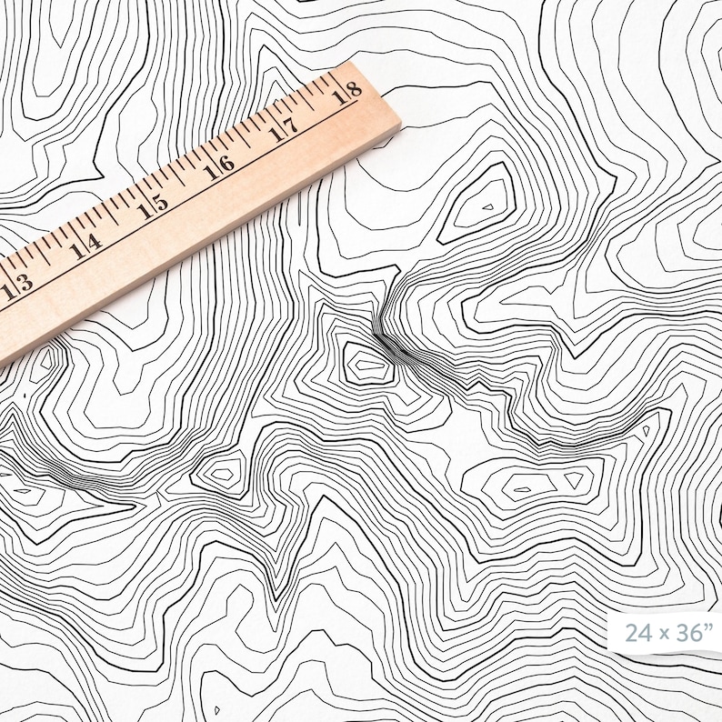 Longs Peak Colorado Topographic Print Contour Map Map Art Etsy