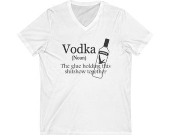 Vodka Shtshow V-Neck Tee