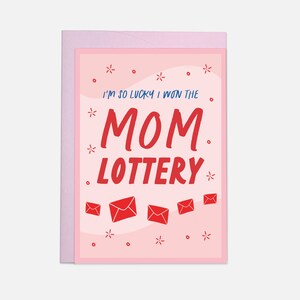 Mama-Lotterie – Grußkarte zum Muttertag