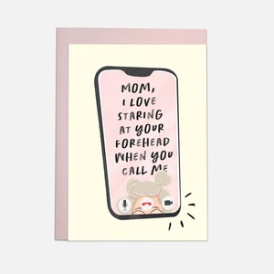 Front de maman - Carte de voeux fête des mères
