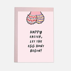 Palline di Pasqua - biglietto di auguri di Pasqua di tendenza