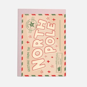 Saludos del Polo Norte - Postal de Navidad