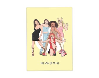 Spice up - Liebe Postkarte