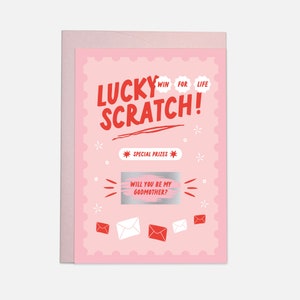 Scratch - Carte Marraine/Parrain Bébé