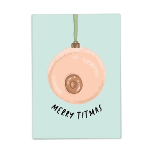 Merry Titmas - Cartolina di Natale