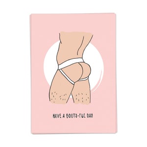 Booty-ful day - Postcard