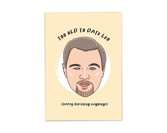 Date Lion - Anniversaire Carte postale