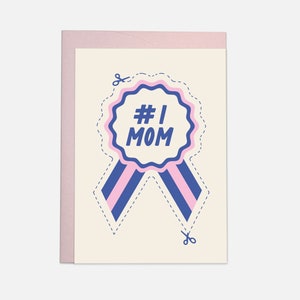 Maman numéro un - Fête des Mères Carte de vœux