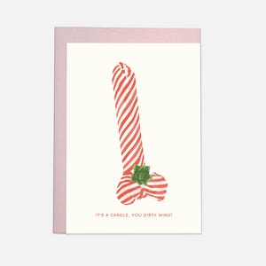 Candela di Natale - Cartolina di Natale