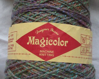 Magicolor Cone Yarn for Knitting Machines, approx. 7.5 ounces