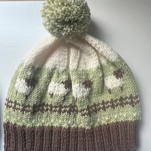 Child&#39;s Sheep Wool Hat, 4 sizes, Soft Merino, 100% Virgin Wool, Children&#39;s Hat
