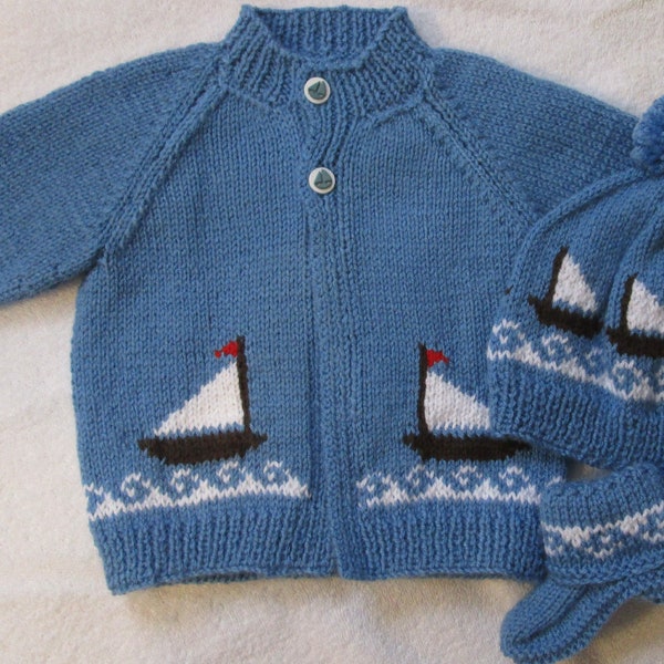 Baby Boy Sweater Set Etsy