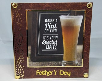 Father's Day Card - Dad/Daddy/Pa/Pop luxury unique quality special bespoke UK