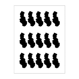 Slowakije lichtgevende stickers, reflecterende Slowakije stickers, landstickers, Slowakije reissouvenir, Slowakije souvenir