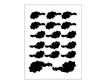 Pegatinas luminosas de Austria, pegatinas reflectantes con el contorno de Austria, pegatinas con el contorno del país, pegatinas para fiestas temáticas, pegatinas para scrapbooking de viajes