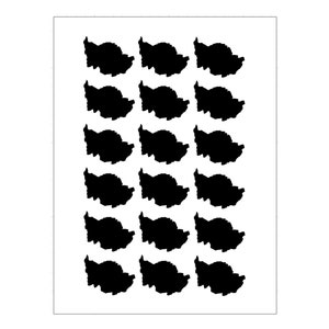 Canton Zug sticker outline, Canton Zug sticker vinyl, Zug holiday memento, Canton Zug souvenir, Switzerland Travel Diary