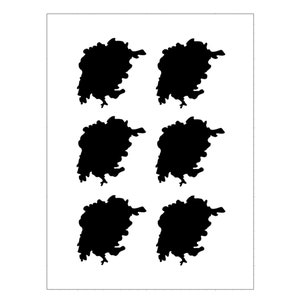 Lake Victoria lichtgevende sticker omtrek, reflecterende Lake Victoria stickers, Lake Victoria vinyl stickers, Lake Victoria reissouvenir