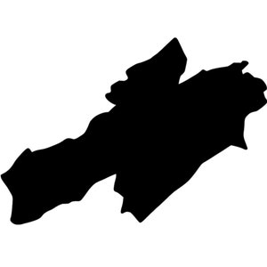 Esquema Imán del Cantón de Neuchâtel, Imán de Nevera Cantón de Neuchâtel, Imán grabable Esquema de Neuchâtel, Material didáctico Geografía