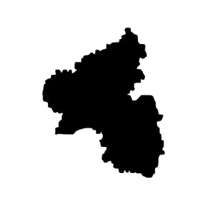 Umriss Rheinland-Pfalz Magnet, Kühlschrankmagnet Rheinland-Pfalz, Rheinland-Pfalz Magnet beschreibbar, Unterrichtsmaterial Geografie