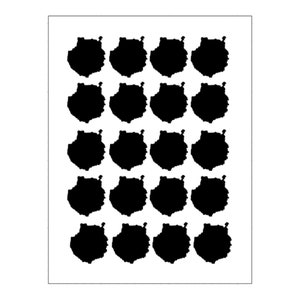 Mini Gran Canaria glow-in-the-dark stickers, kleine reflecterende Gran Canaria stickers, Gran Canaria stickervel, Gran Canaria reissouvenir