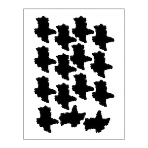 Può includere: Uno schema in bianco e nero di contorni ripetuti dello stato del Texas.