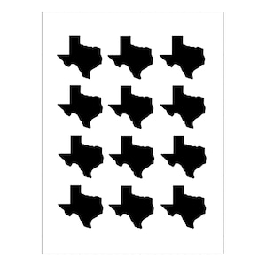 Adesivo Texas fosforescente, vinile riflettente per decalcomanie Texas, adesivi riflettenti per auto, bicicletta, moto, souvenir del Texas