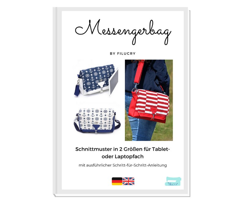 Messenger Bag Sewing Pattern PDF Detailed Stepbystep Guide Etsy