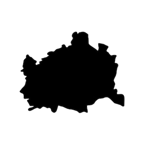 Zarys magnesu Wiedeń, magnes na lodówkę Wiedeń, magnes do zapisu Wiedeń, pamiątka z Wiednia, materiały dydaktyczne z geografii