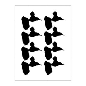 Adesivi fosforescenti della Guadalupa, adesivi riflettenti della Guadalupa, souvenir delle vacanze della Guadalupa, souvenir della Guadalupa, adesivi in vinile della Guadalupa