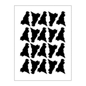 Mini Sicily Sticker, Sicily Outline Sticker, Travel Stickers, Sicily Theme Party, Sicily Souvenir, Sicily Wedding Decoration