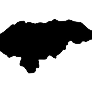 Umriss Honduras Magnet, Kühlschrankmagnet Honduras, Beschreibbarer Magnet Honduras Umriss, Unterrichtsmaterial Geografie