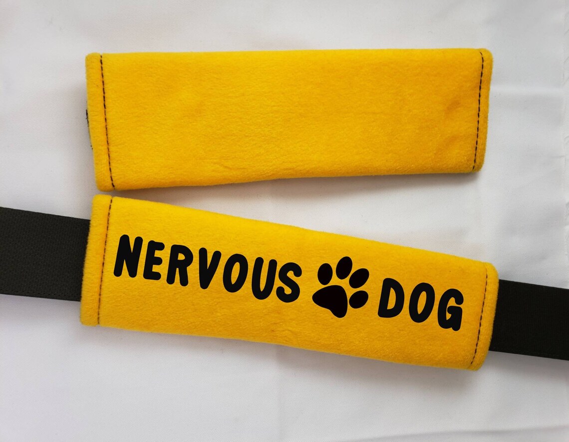 Nervous dog leash wrap leash cover Etsy