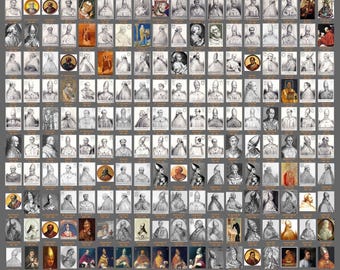 Pope Poster - All 267 Popes from Peter to Pope Leo XIV (24x36)