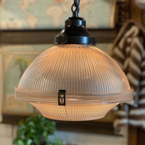 Vintage Holophane Light UL Listed Ready for