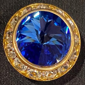 Swarovski Button Cover