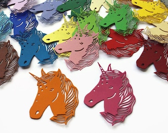 Paper Unicorn, High Quality Cardstock Paper Die Cuts, Beautiful Unicorn Head for Cardmaking, Scrapbooking & Craft Projects