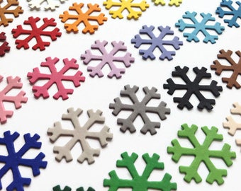 Paper Snow Flake, Cardstock Paper Winter Die Cuts for Christmas Decorations, Card Making and Scrapbooking